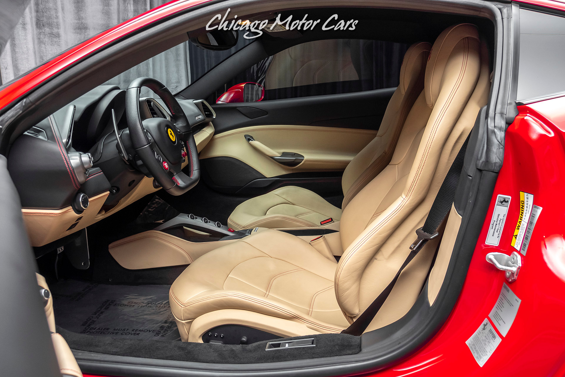 Used-2016-Ferrari-488-GTB-Coupe---ONLY-2K-MILES-BEAUTIFUL-COLOR-COMBO-FULL-ELECTRIC-SEATS