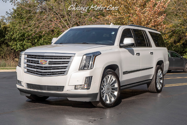 Used 2018 Cadillac Escalade ESV 4WD Platinum SUV MSRP $102K+ LOADED ...