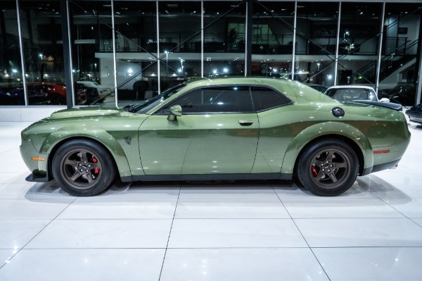 Used-2018-Dodge-Challenger-SRT-Demon-1-of-2-in-F8-Green-wBrass-Monkey-Wheels-FORZA-Stage-4R-1100HP