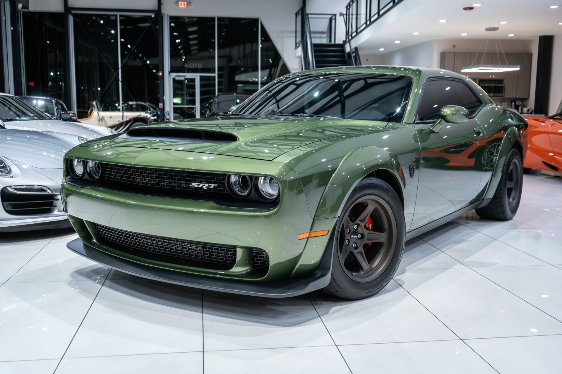 Used 2018 Dodge Challenger SRT Demon 1 of 2 in F8 Green wBrass Monkey 