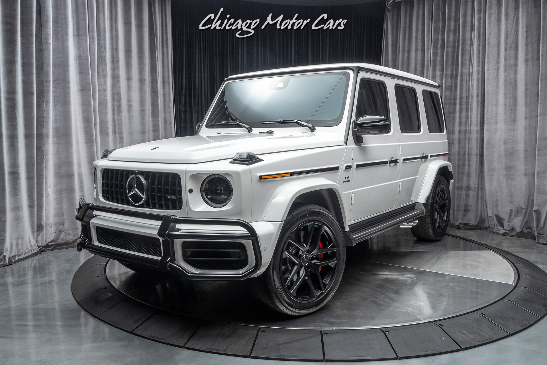 Used 2020 Mercedes-Benz G63 AMG 4 Matic SUV RARE White on White! AMG ...