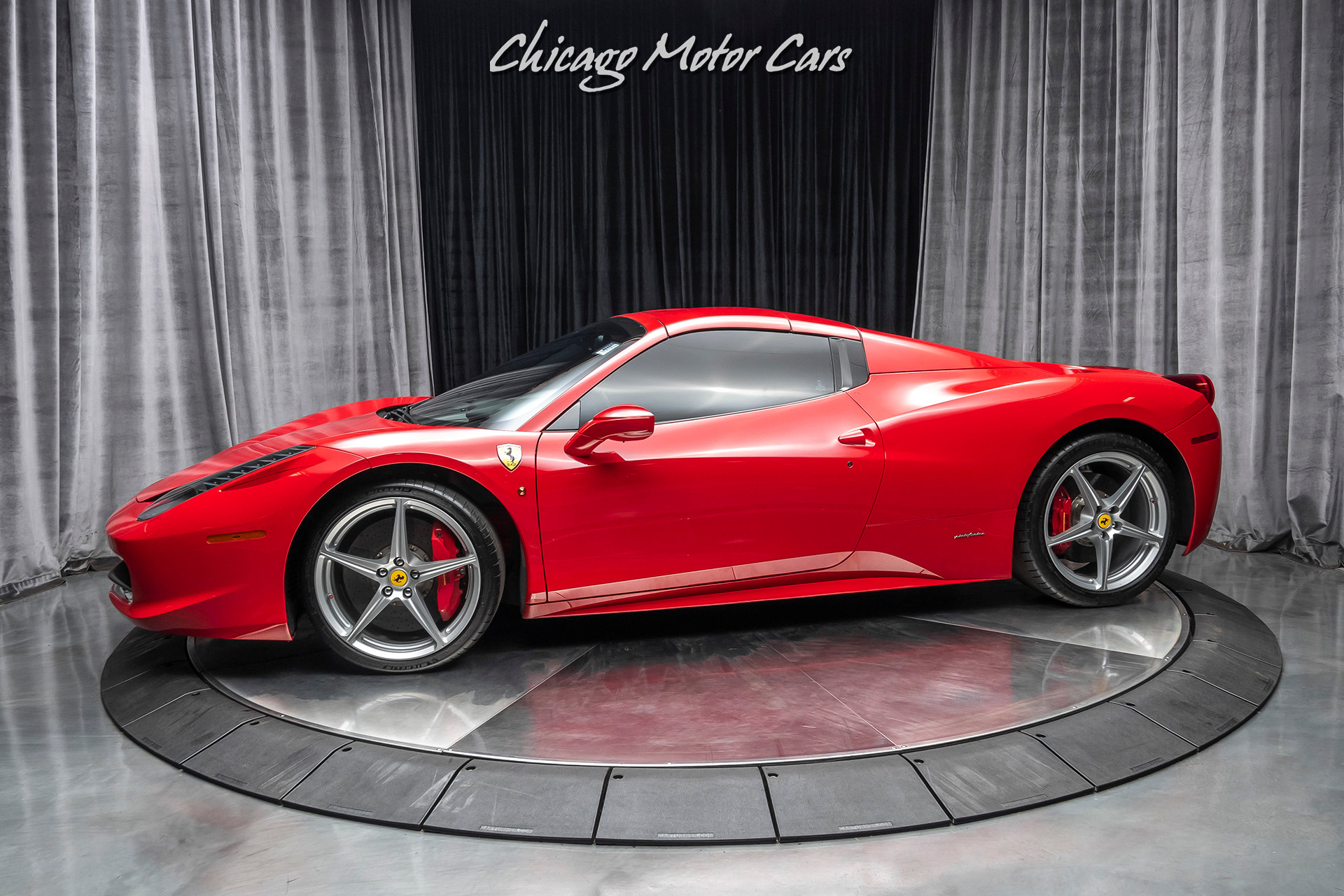 Used 2013 Ferrari 458 Spider Convertible Front Axle Lift! Carbon Fiber ...