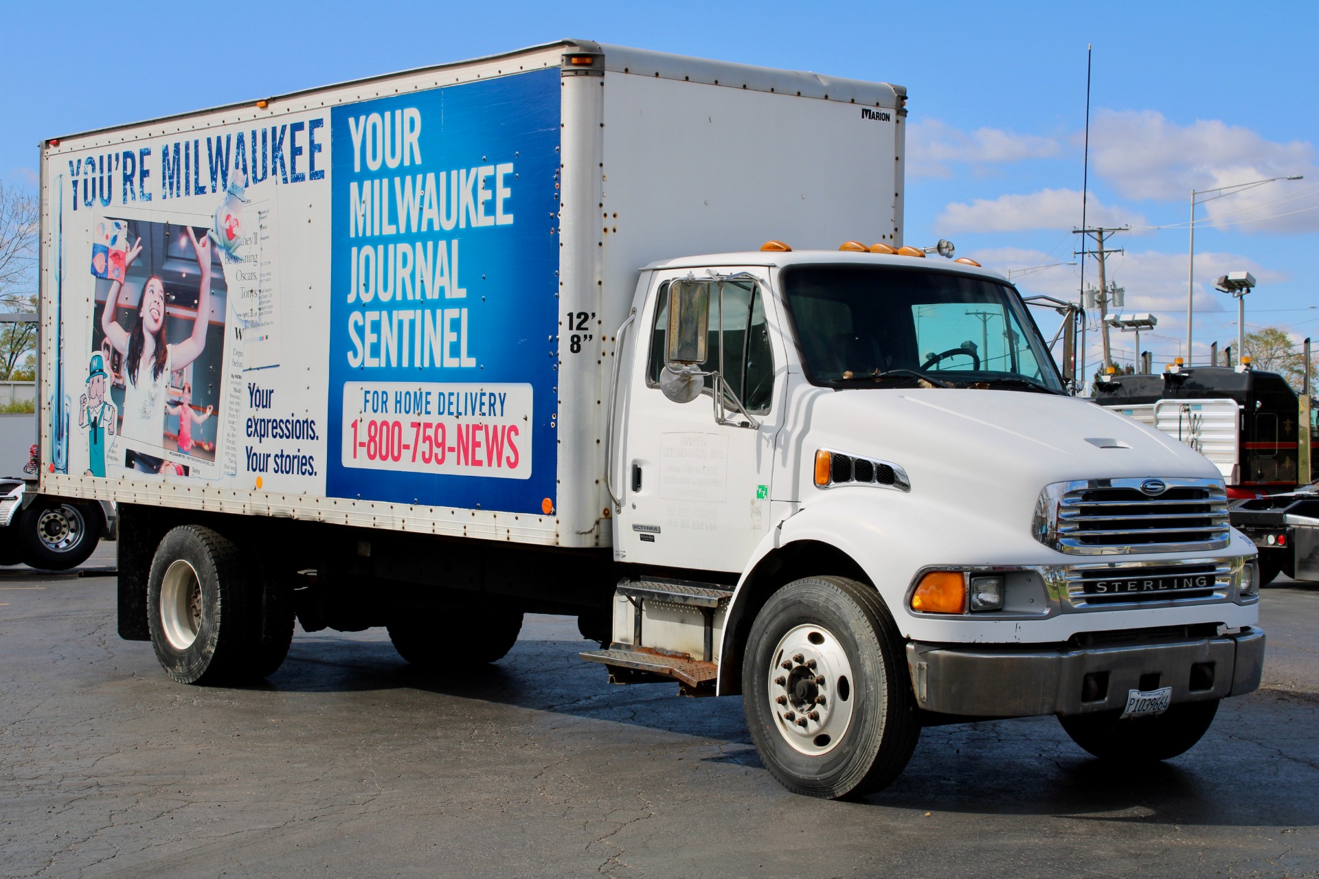 Used 2006 Sterling Acterra Box Truck MercedesBenz Diesel Automatic