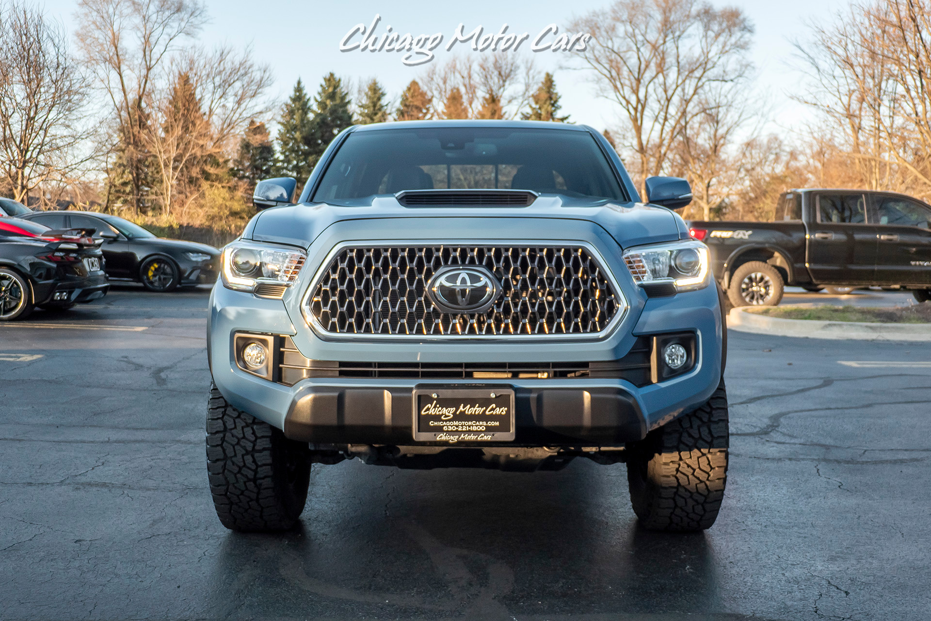 Used-2019-Toyota-Tacoma-TRD-Off-Road-4x4-Lifted-with-Upgraded-Tires-RARE-Calvary-Blue