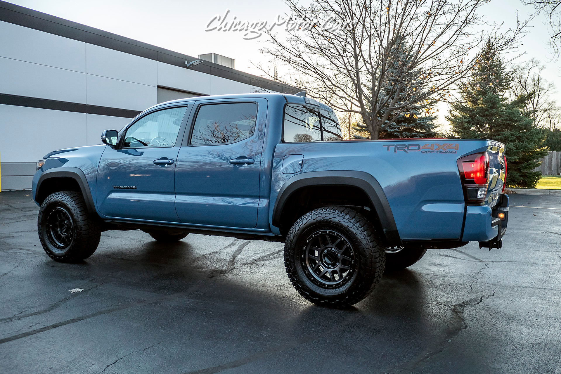 Used-2019-Toyota-Tacoma-TRD-Off-Road-4x4-Lifted-with-Upgraded-Tires-RARE-Calvary-Blue