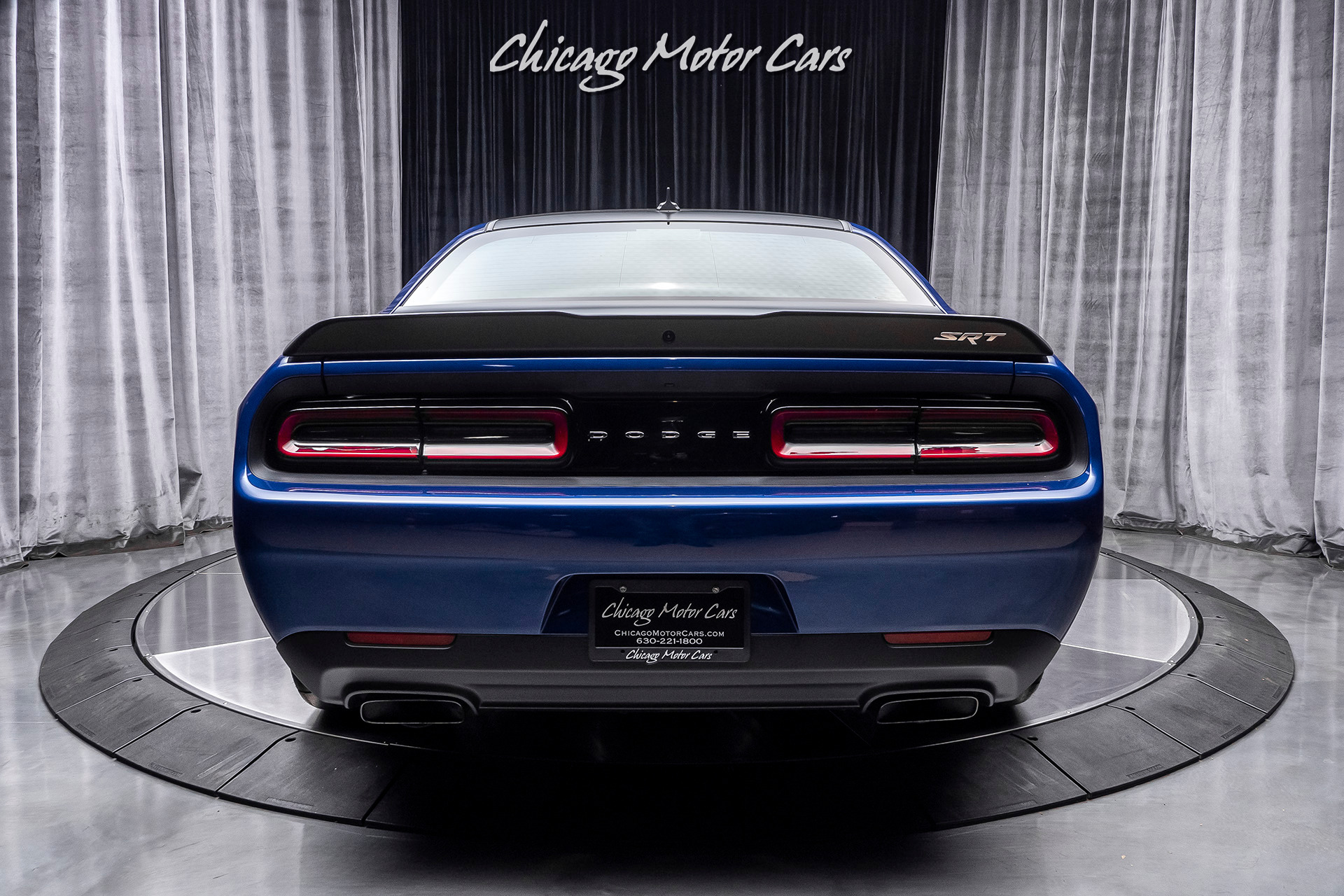 Used-2018-Dodge-Challenger-SRT-Demon-RARE-INDIGO-BLUE-PAINT-DEMON-CRATE-Only-600-Miles