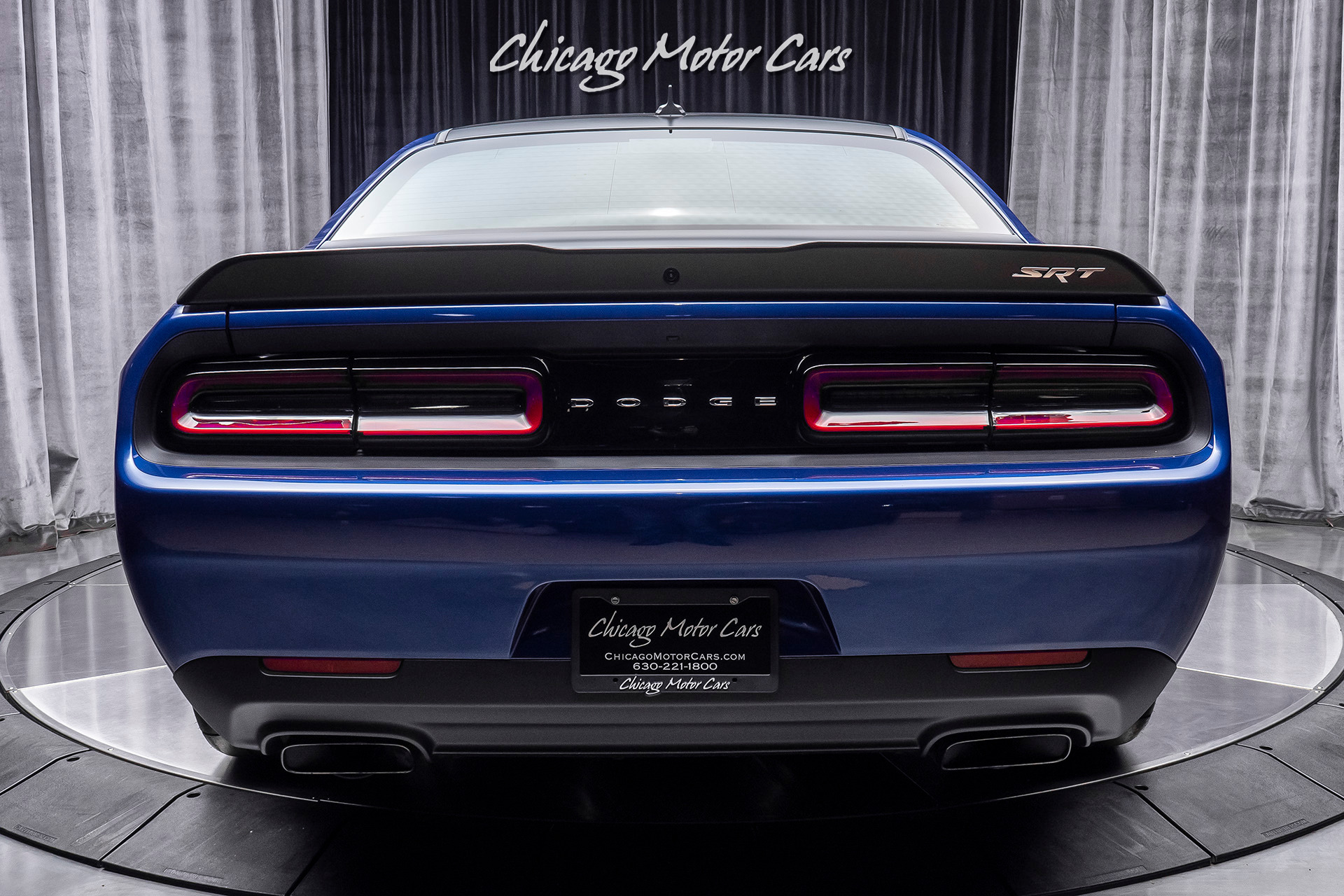 Used-2018-Dodge-Challenger-SRT-Demon-RARE-INDIGO-BLUE-PAINT-DEMON-CRATE-Only-600-Miles