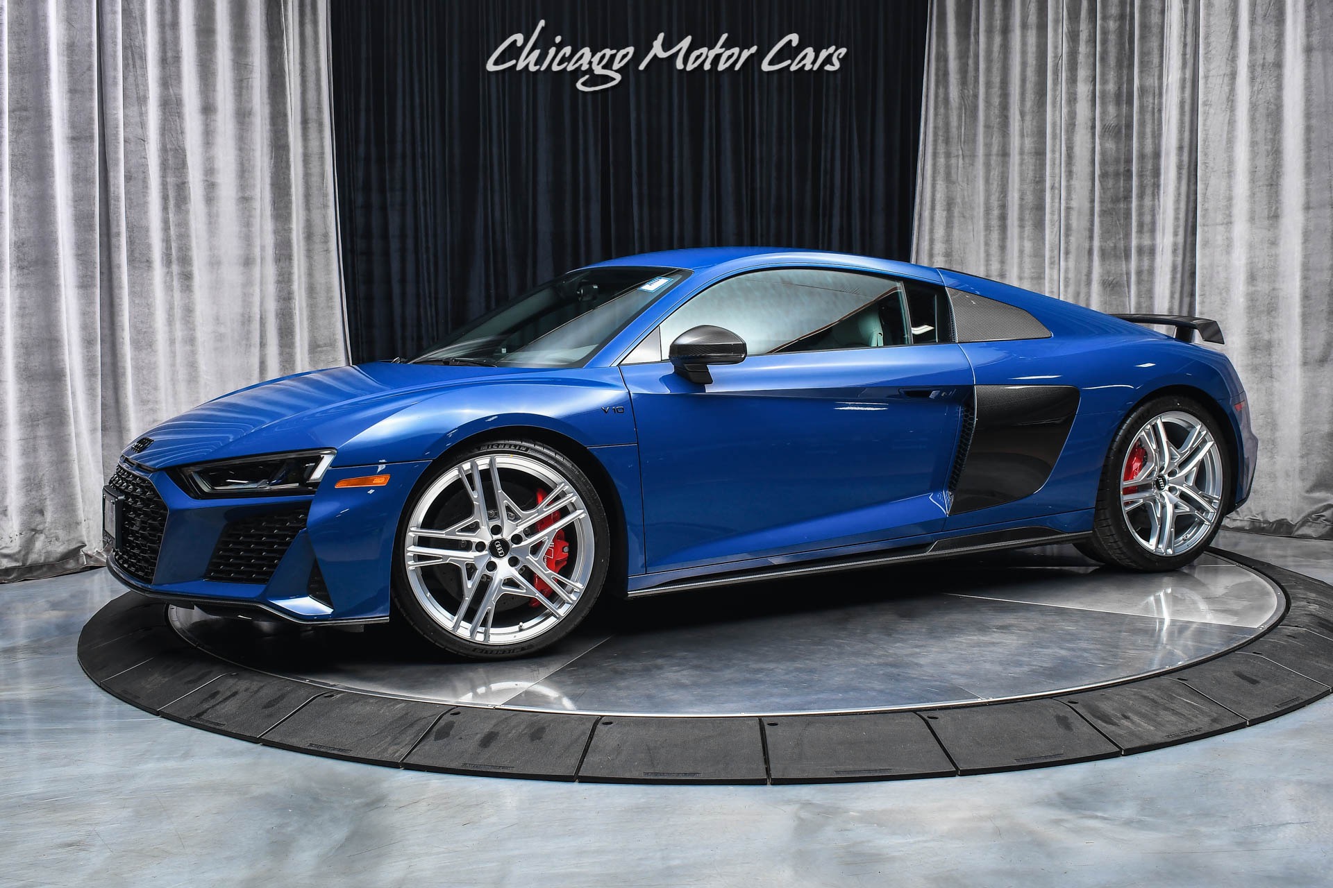 Used 2020 Audi R8 5 2 Quattro V10 Performance Rare Ascari Blue Gorgeous Example Low Miles For Sale 189 800 Chicago Motor Cars Stock 17692