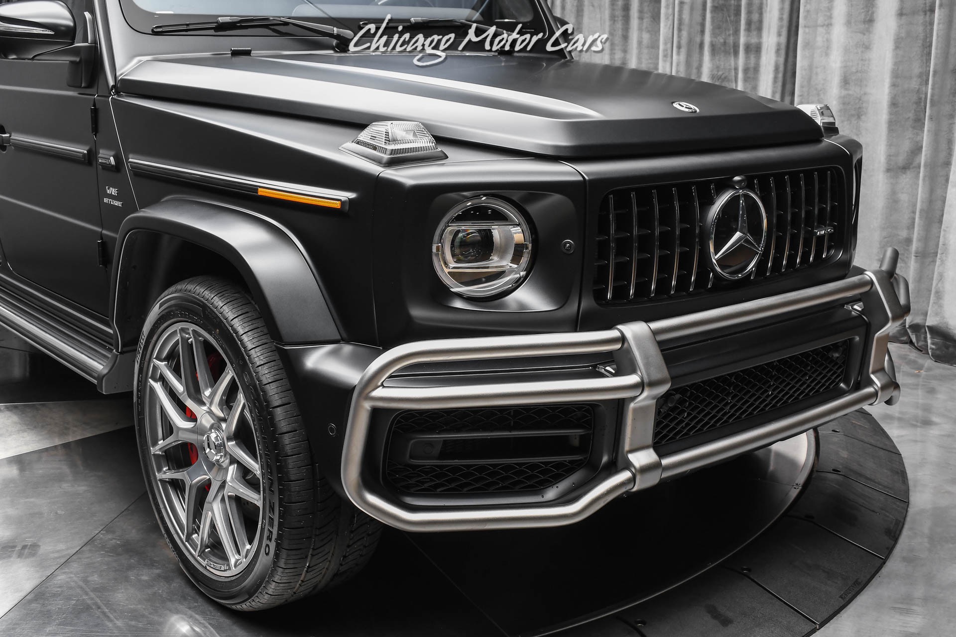 Used 21 Mercedes Benz G63 Amg G63 4matic Exclusive Interior Package Carbon Fiber Magno Black For Sale Special Pricing Chicago Motor Cars Stock