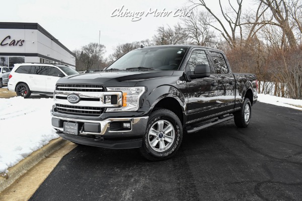 Used 2019 Ford F-150 XLT 4x4 SuperCrew Pickup 5.0L V8 SB Black 21k ...