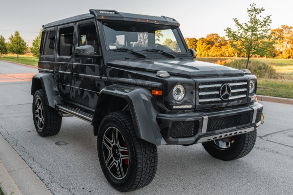 Used 2017 Mercedes-Benz G550 4x4 Squared SUV LOW Miles! Electric Beam ...