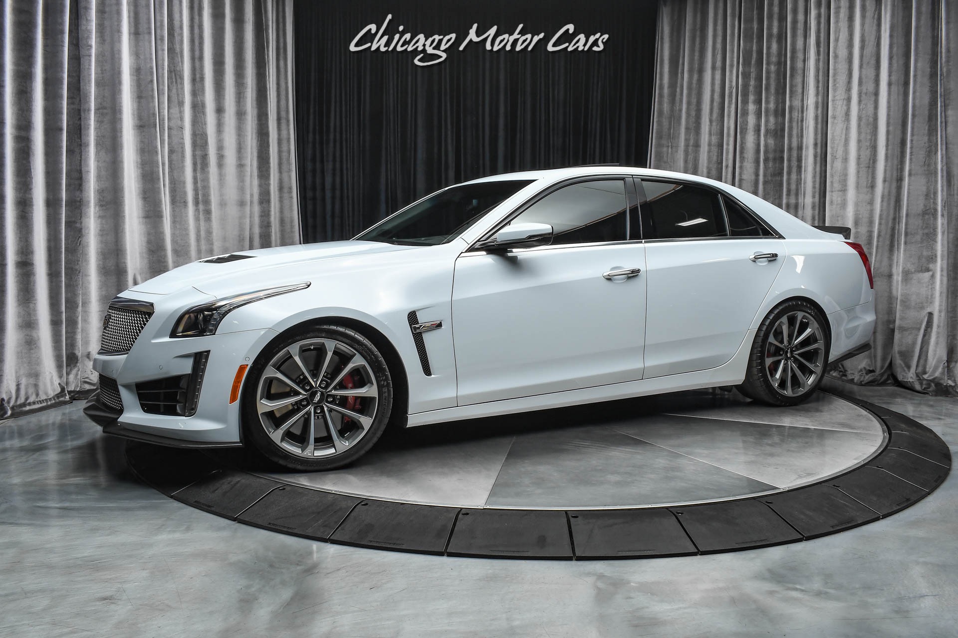 Used 2018 Cadillac Cts V Sedan Original Msrp 103k Loaded With Factory Options Tsm Tune Upgrade For Sale 79 800 Chicago Motor Cars Stock 17850