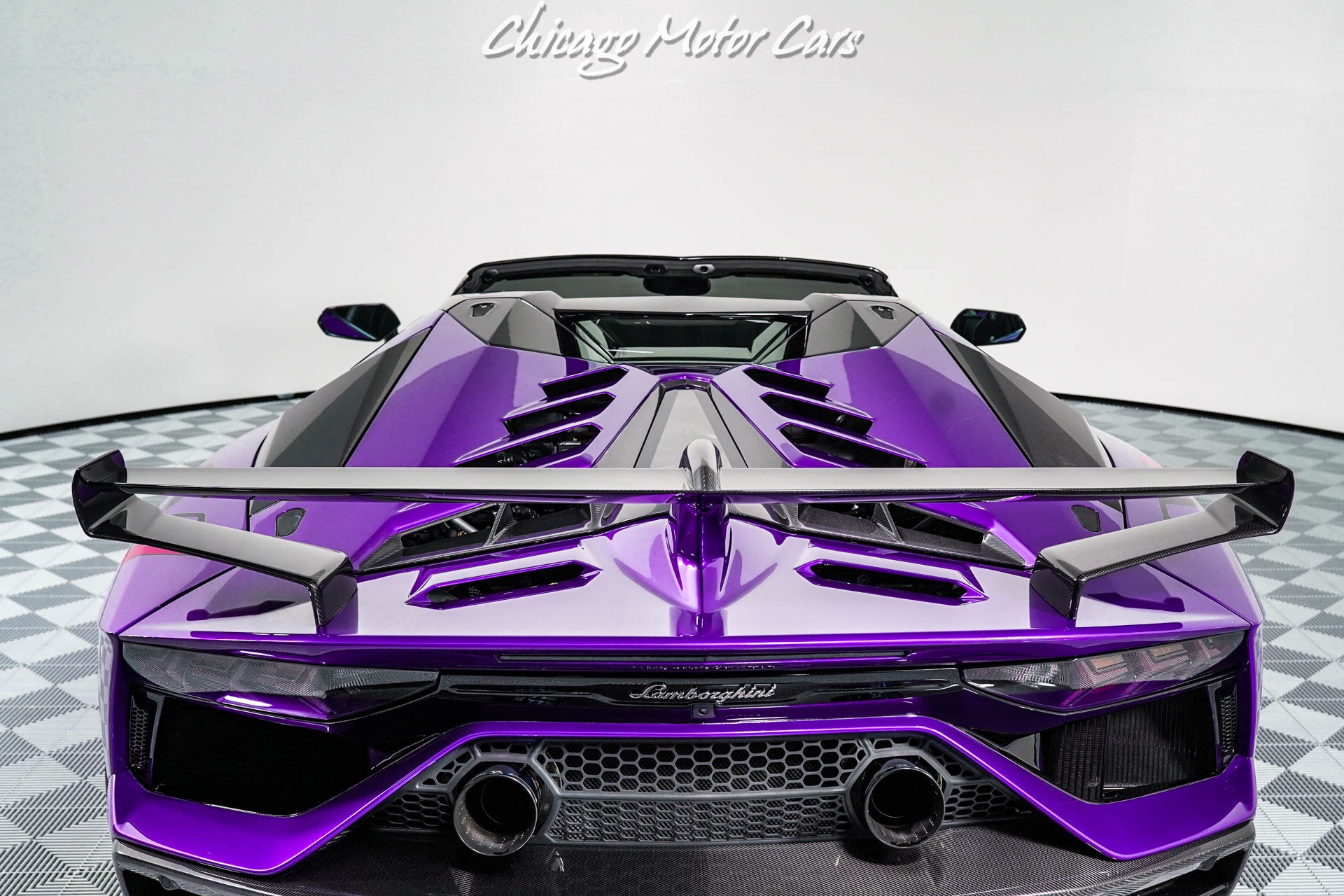 Used-2021-Lamborghini-Aventador-SVJ-Roadster-LP770-4-RARE-Viola-Pasifae-Tons-of-Carbon-Fiber