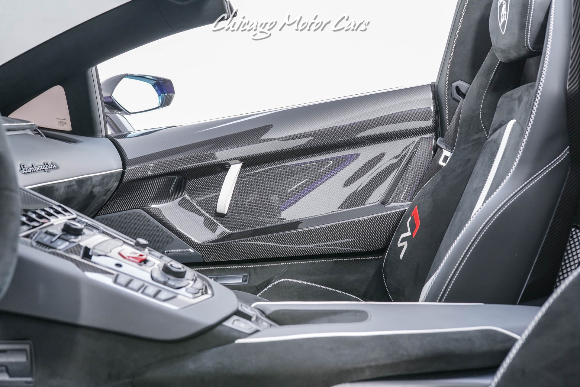 Used-2021-Lamborghini-Aventador-SVJ-Roadster-LP770-4-RARE-Viola-Pasifae-Tons-of-Carbon-Fiber