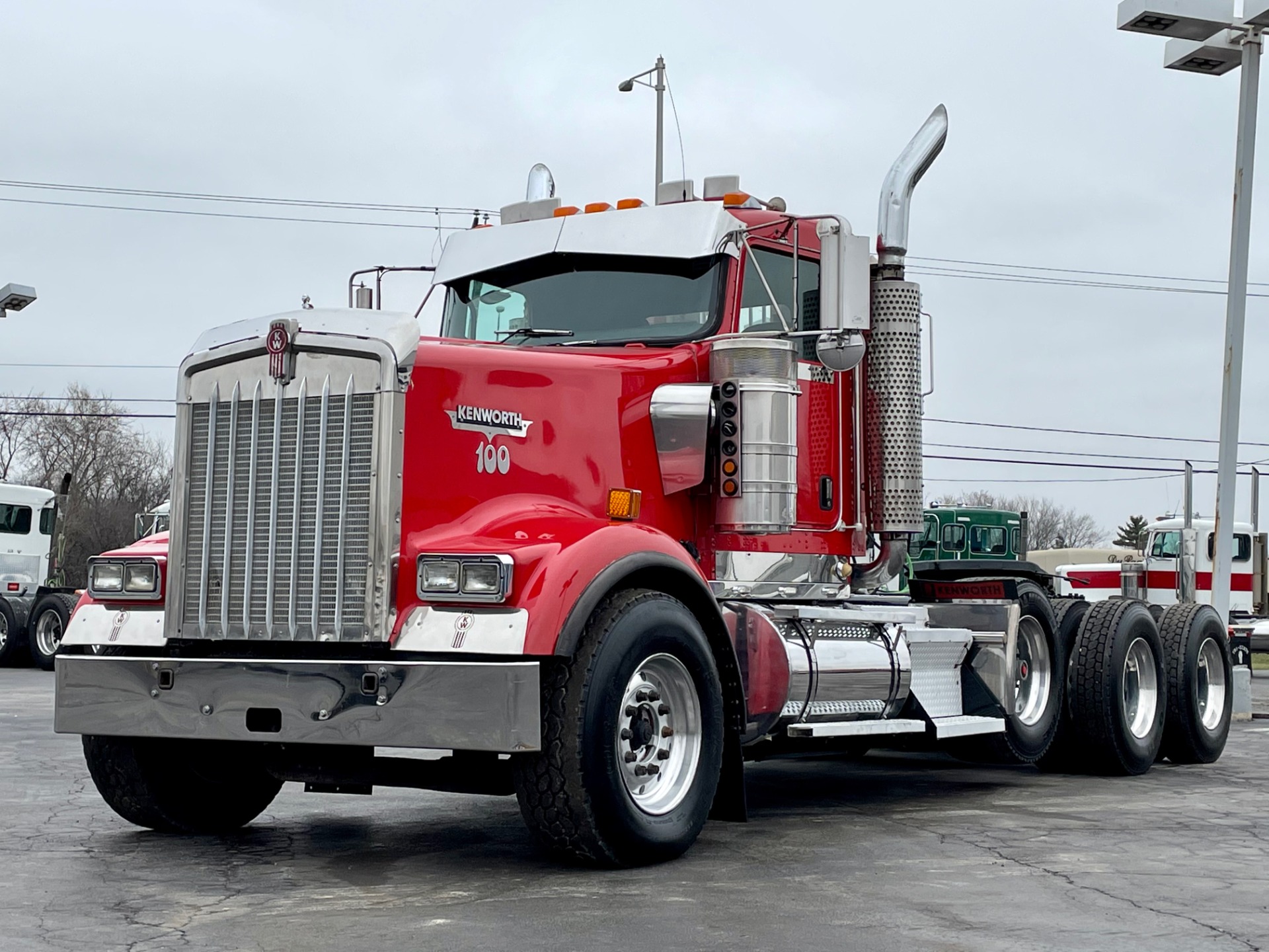 Used 2007 Kenworth W900 Day Cab TRI-AXLE - CAT C15 Turbo-Diesel - 475 ...