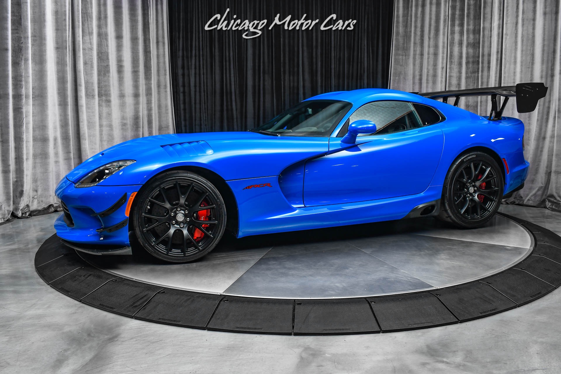 Used 2016 Dodge Viper ACR Extreme Aero Package! ONLY 11 MILES! COMPETITION  BLUE! For Sale (Special Pricing) | Chicago Motor Cars Stock 18056