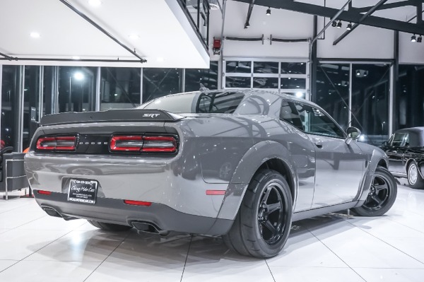 Used-2018-Dodge-Challenger-SRT-Demon-BLACK-SATIN-HOOD-ONLY-594-MILES-BONE-STOCK-ONLY-264-DESTROYER-GREY-PRODU