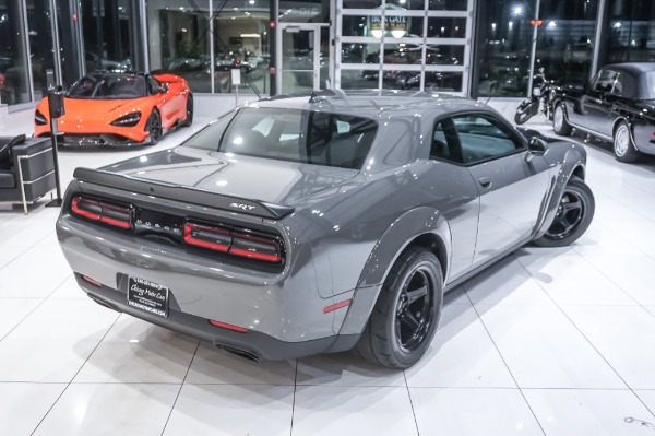 Used-2018-Dodge-Challenger-SRT-Demon-BLACK-SATIN-HOOD-ONLY-594-MILES-BONE-STOCK-ONLY-264-DESTROYER-GREY-PRODU