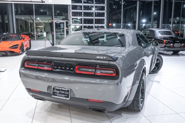 Used-2018-Dodge-Challenger-SRT-Demon-BLACK-SATIN-HOOD-ONLY-594-MILES-BONE-STOCK-ONLY-264-DESTROYER-GREY-PRODU