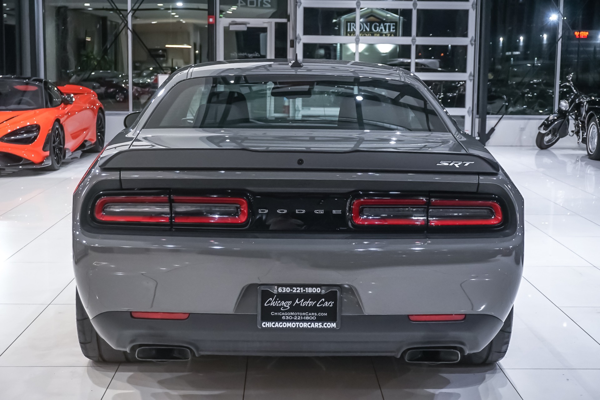 Used-2018-Dodge-Challenger-SRT-Demon-BLACK-SATIN-HOOD-ONLY-594-MILES-BONE-STOCK-ONLY-264-DESTROYER-GREY-PRODU