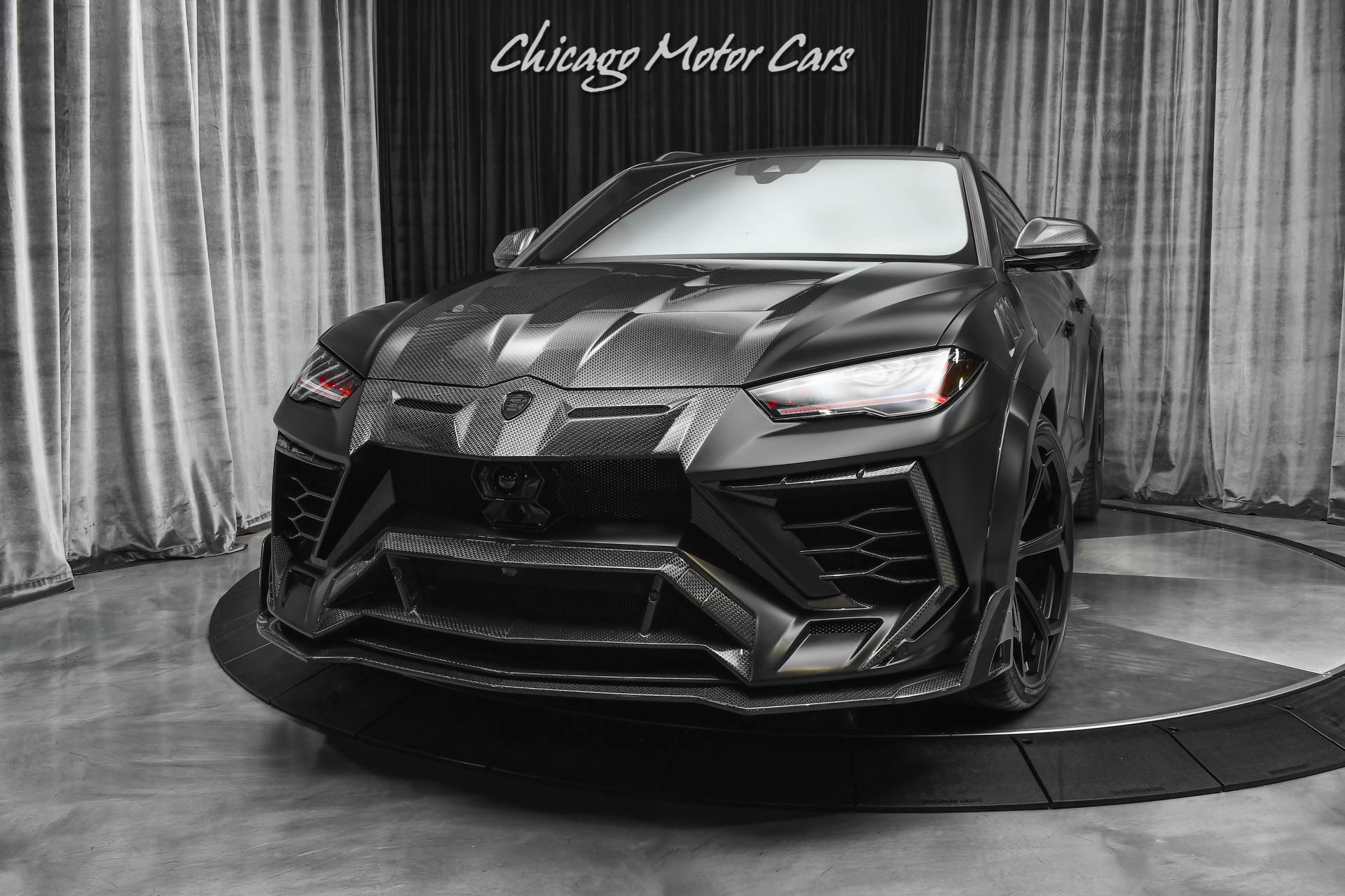 Used 2020 Lamborghini Urus SUV MANSORY Wide Body Carbonado Stealth SAVAGE  Edition! Full Carbon Fiber! For Sale (Special Pricing) | Chicago Motor Cars  Stock #18350