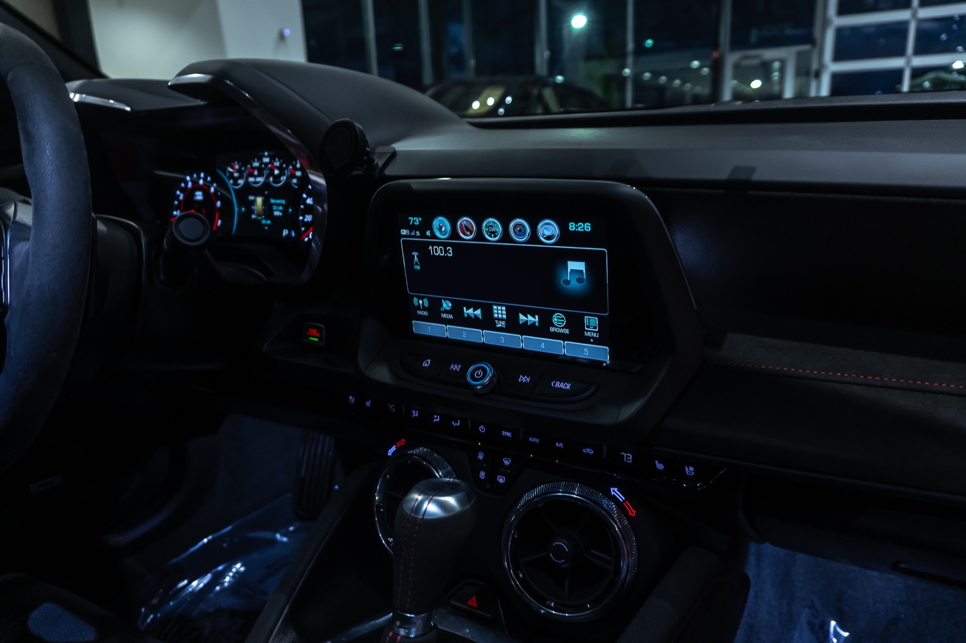 camaro 2022 night interior