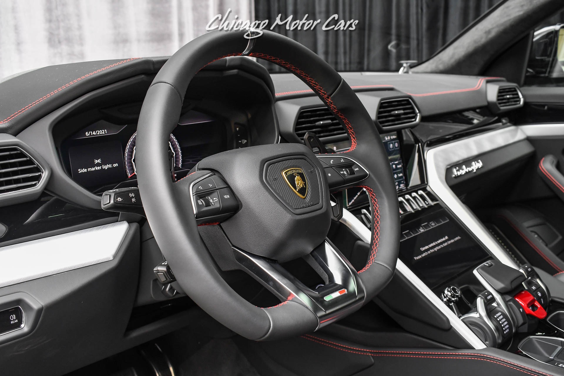 Used-2021-Lamborghini-Urus-Delivery-Miles-Advanced-3D-Sound-Loaded-Black-Perfect