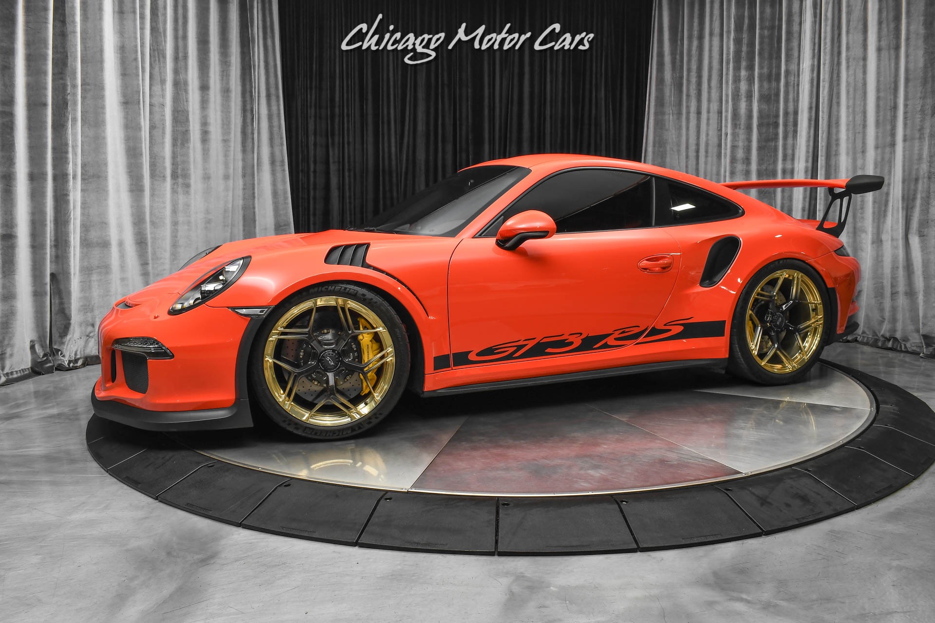 Used 2016 Porsche 911 GT3 RS Coupe Only 4700 Miles Lava Orange ...