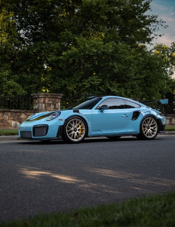 Used-2018-Porsche-911-GT2-RS-Weissach-Package-PTS-GULF-BLUE-Only-991-Miles-Collector-Quality