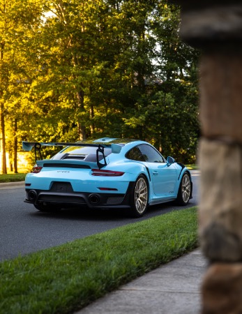 Used-2018-Porsche-911-GT2-RS-Weissach-Package-PTS-GULF-BLUE-Only-991-Miles-Collector-Quality