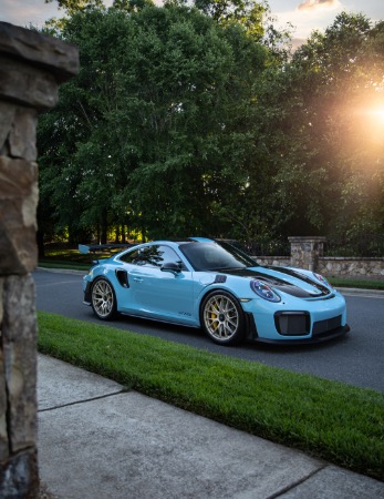 Used-2018-Porsche-911-GT2-RS-Weissach-Package-PTS-GULF-BLUE-Only-991-Miles-Collector-Quality