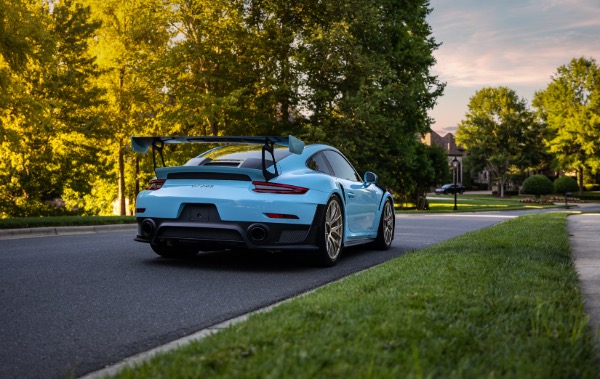 Used-2018-Porsche-911-GT2-RS-Weissach-Package-PTS-GULF-BLUE-Only-991-Miles-Collector-Quality