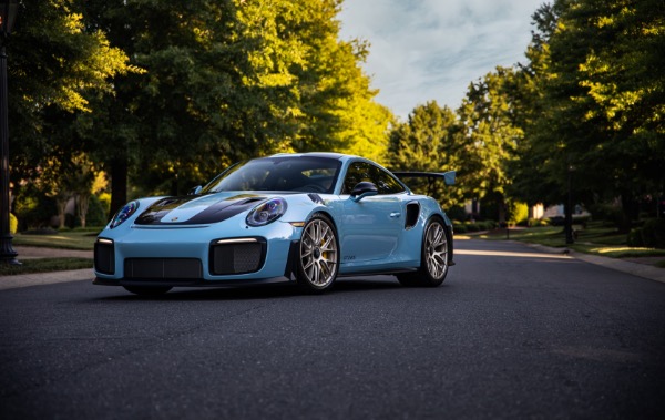 Used-2018-Porsche-911-GT2-RS-Weissach-Package-PTS-GULF-BLUE-Only-991-Miles-Collector-Quality