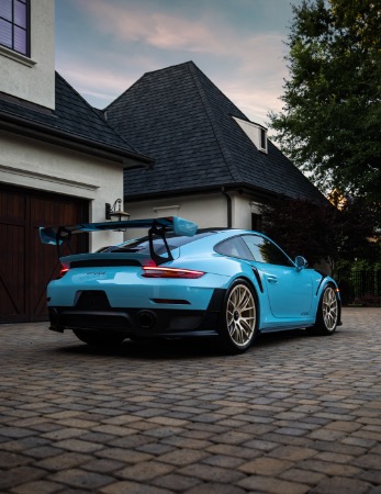 Used-2018-Porsche-911-GT2-RS-Weissach-Package-PTS-GULF-BLUE-Only-991-Miles-Collector-Quality