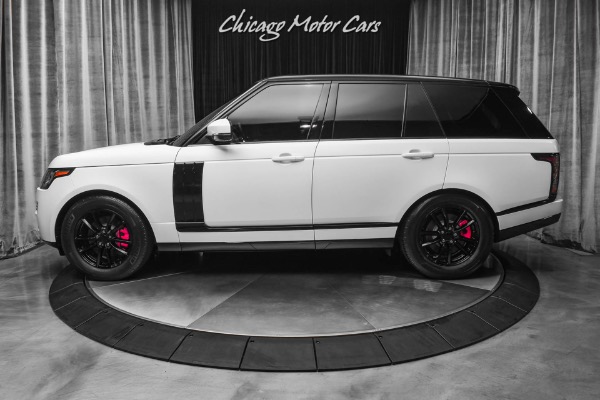 Used-2015-Land-Rover-Range-Rover-HSE-SUV-STARLIGHT-HEADLINER-MATTE-WHITE-Wrap-Stunning