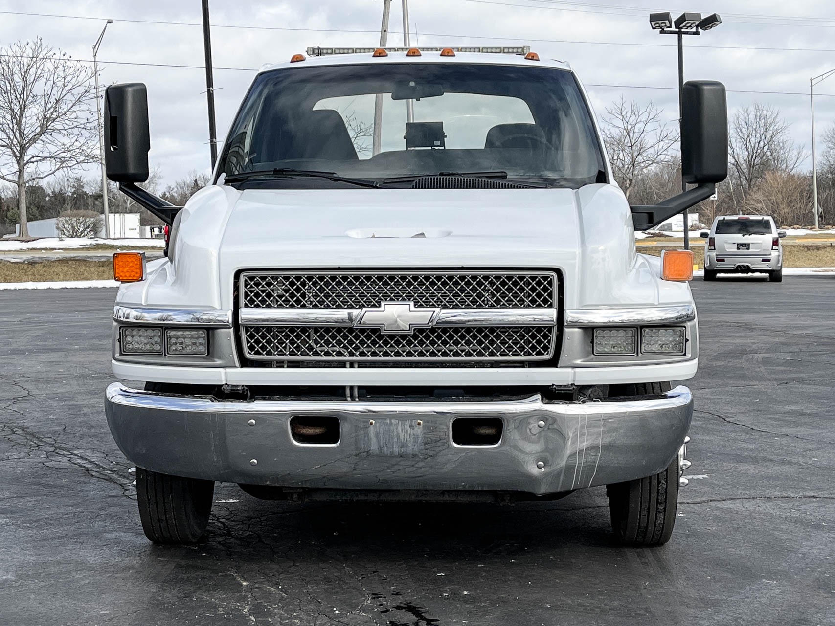 Used 2003 Chevrolet C5500 Tow Truck Rollback Flatbed Stinger Wheel Lift For Sale Special