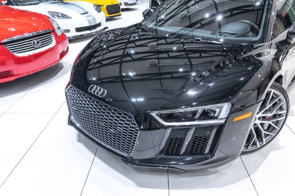 Used-2017-Audi-R8-52-quattro-V10-Plus-COUPE-Diamond-Stitch-Pkg-Larini-Valved-Exhaust-Full-Car-PPF