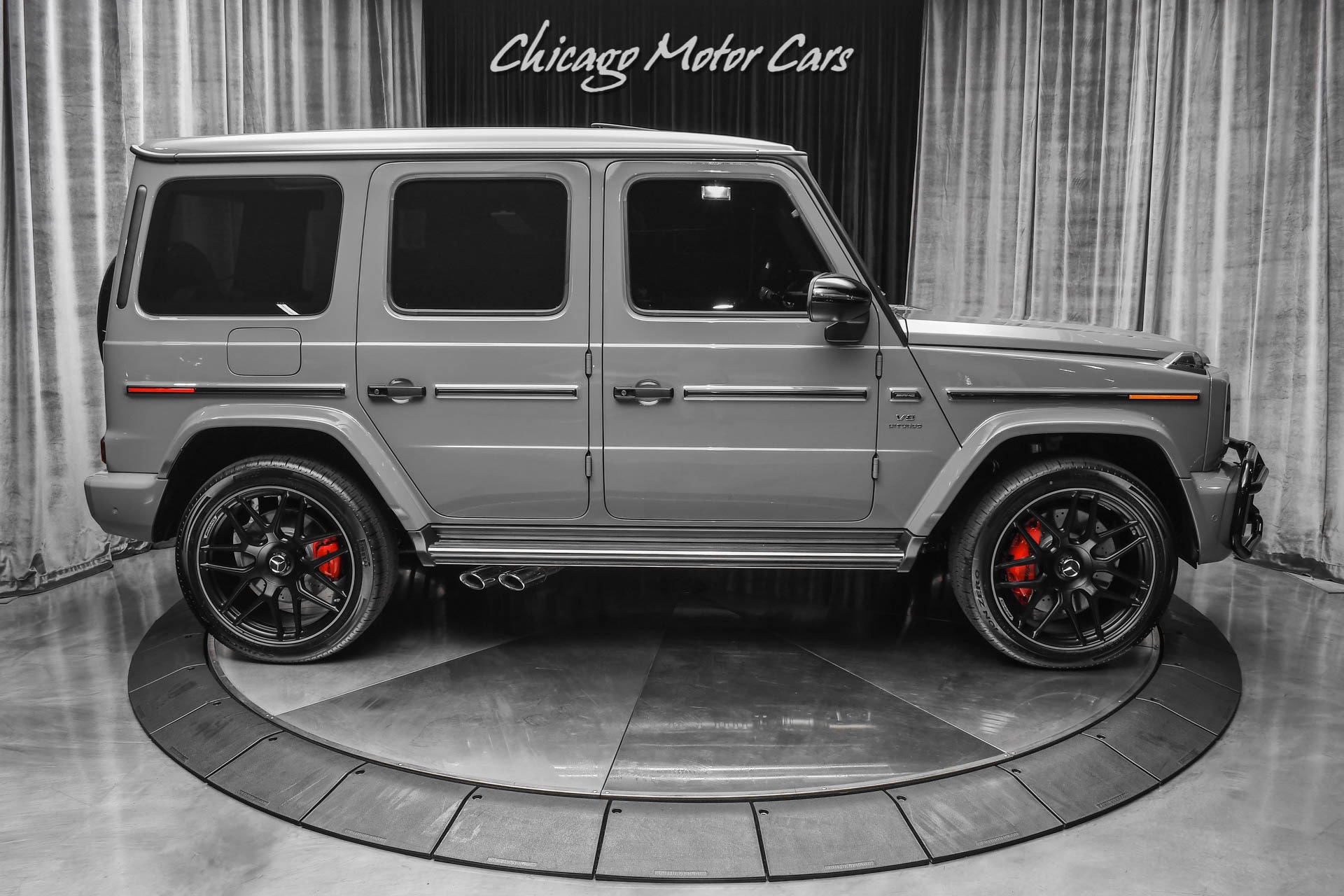 Used 21 Mercedes Benz G63 Amg Suv Rare Arabian Grey Paint 81 Miles Carbon Fiber Interior Pack For Sale Special Pricing Chicago Motor Cars Stock