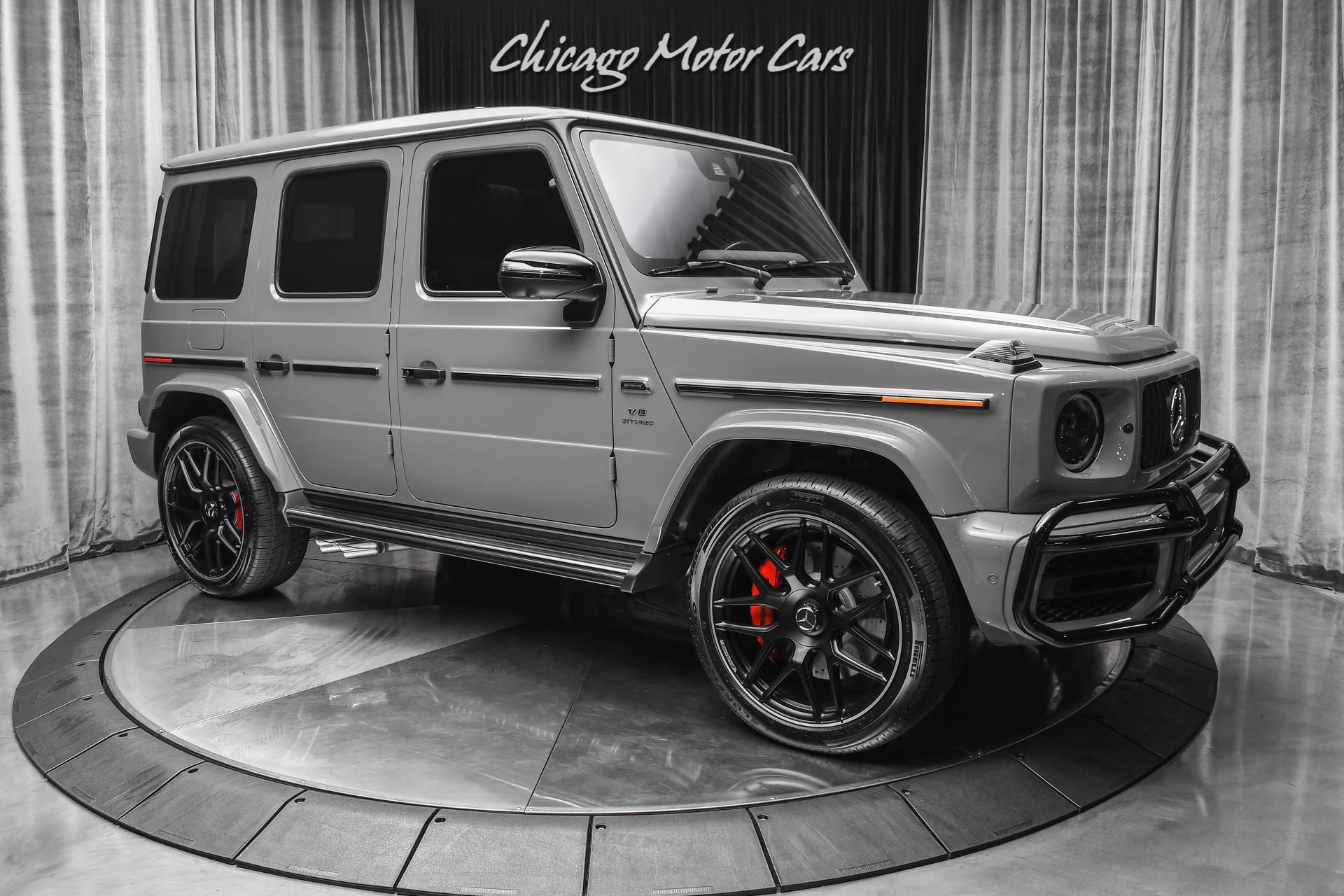 Used 21 Mercedes Benz G63 Amg Suv Rare Arabian Grey Paint 81 Miles Carbon Fiber Interior Pack For Sale Special Pricing Chicago Motor Cars Stock