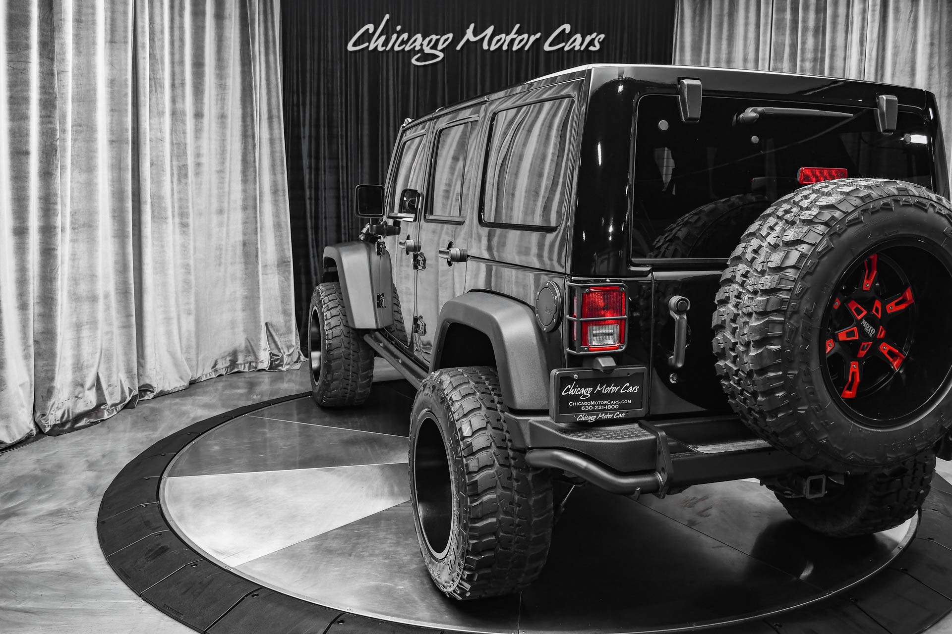 Used 2013 Jeep Wrangler Unlimited Sahara Moab! 4 inch! Lift 35in Tires  Hardtop + Bestop Soft top! Leather! For Sale (Special Pricing) | Chicago  Motor Cars Stock #18583