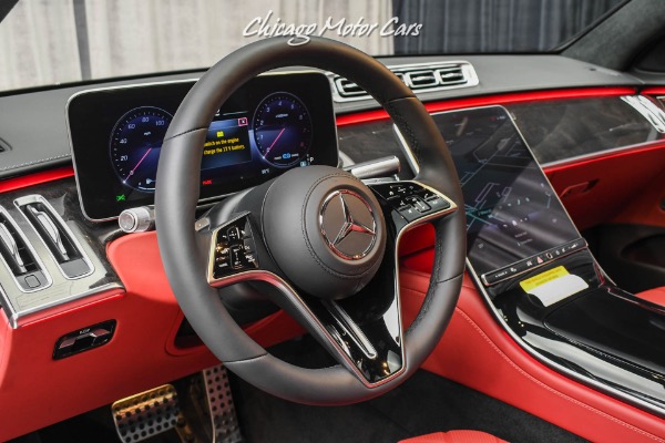 Used-2021-Mercedes-Benz-S580-4-Matic-AMG-Line-Anrky-Wheels-New-Body-Style-Only-60-Miles-LOADED