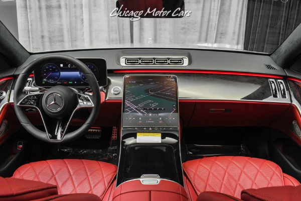 Used-2021-Mercedes-Benz-S580-4-Matic-AMG-Line-Anrky-Wheels-New-Body-Style-Only-60-Miles-LOADED