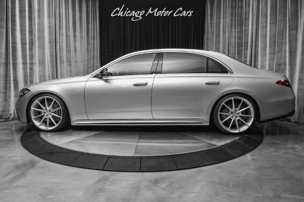 Used-2021-Mercedes-Benz-S580-4-Matic-AMG-Line-Anrky-Wheels-New-Body-Style-Only-60-Miles-LOADED