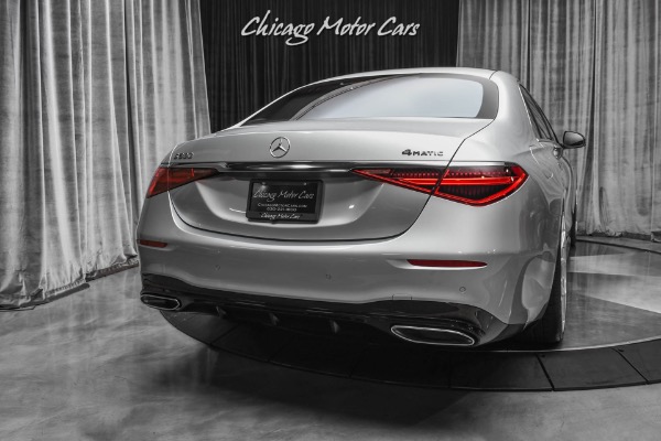 Used-2021-Mercedes-Benz-S580-4-Matic-AMG-Line-Anrky-Wheels-New-Body-Style-Only-60-Miles-LOADED