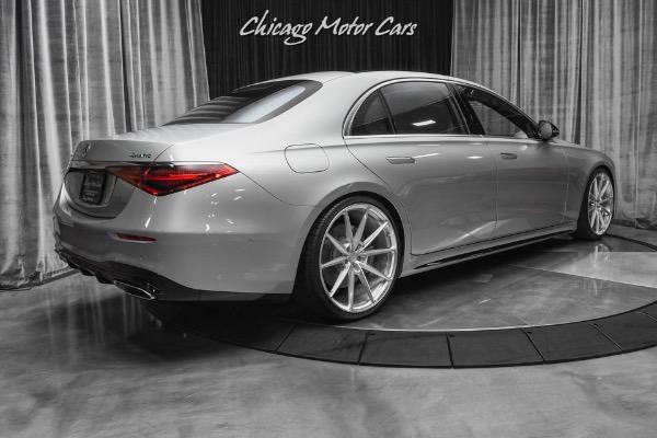 Used-2021-Mercedes-Benz-S580-4-Matic-AMG-Line-Anrky-Wheels-New-Body-Style-Only-60-Miles-LOADED