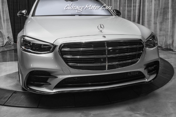 Used-2021-Mercedes-Benz-S580-4-Matic-AMG-Line-Anrky-Wheels-New-Body-Style-Only-60-Miles-LOADED