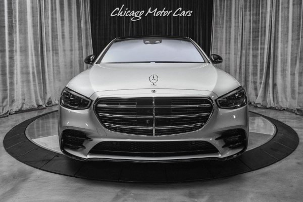 Used-2021-Mercedes-Benz-S580-4-Matic-AMG-Line-Anrky-Wheels-New-Body-Style-Only-60-Miles-LOADED