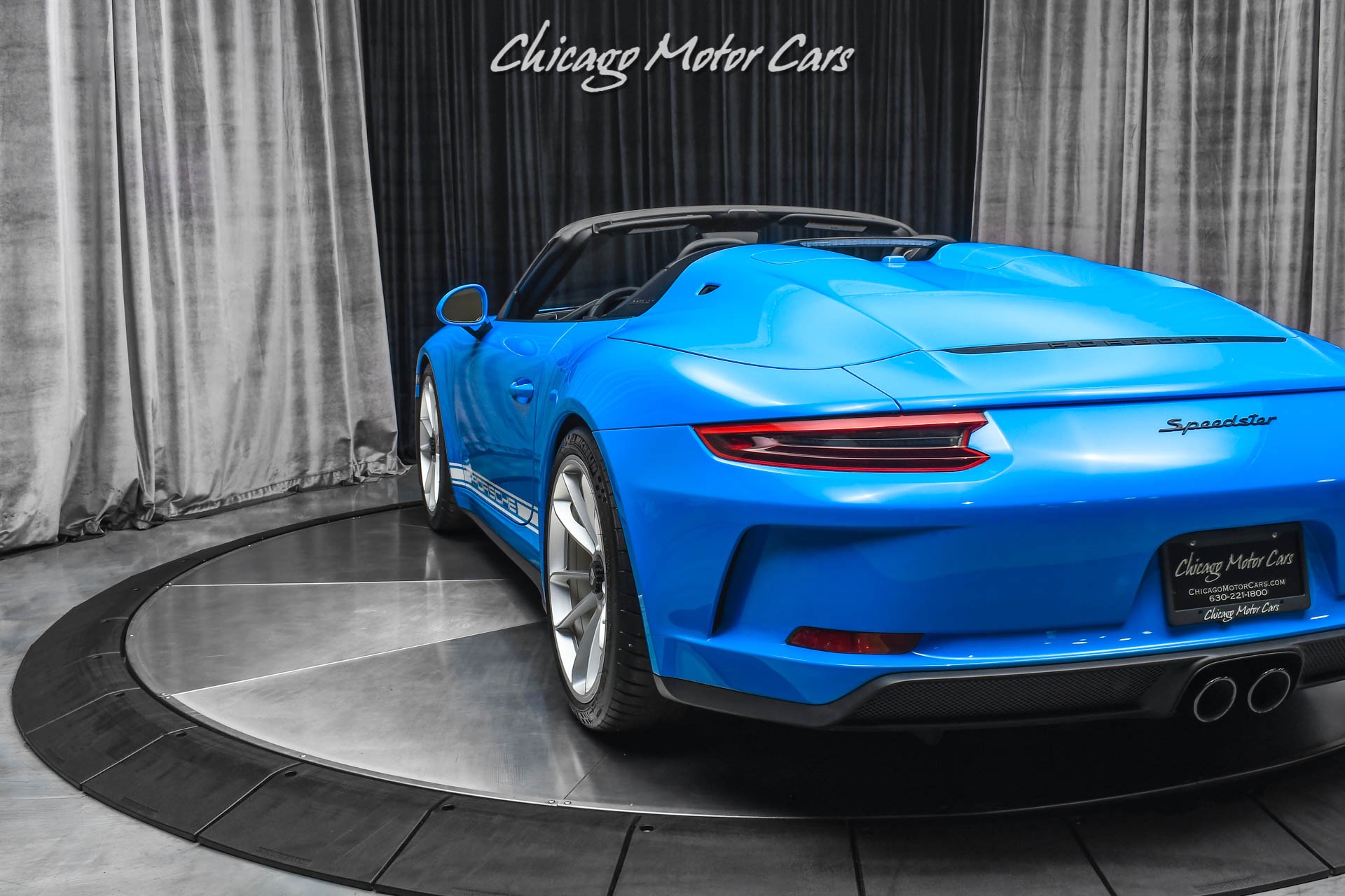 Used 2019 Porsche 911 Speedster RARE PTS Mexico Blue! Front Lift