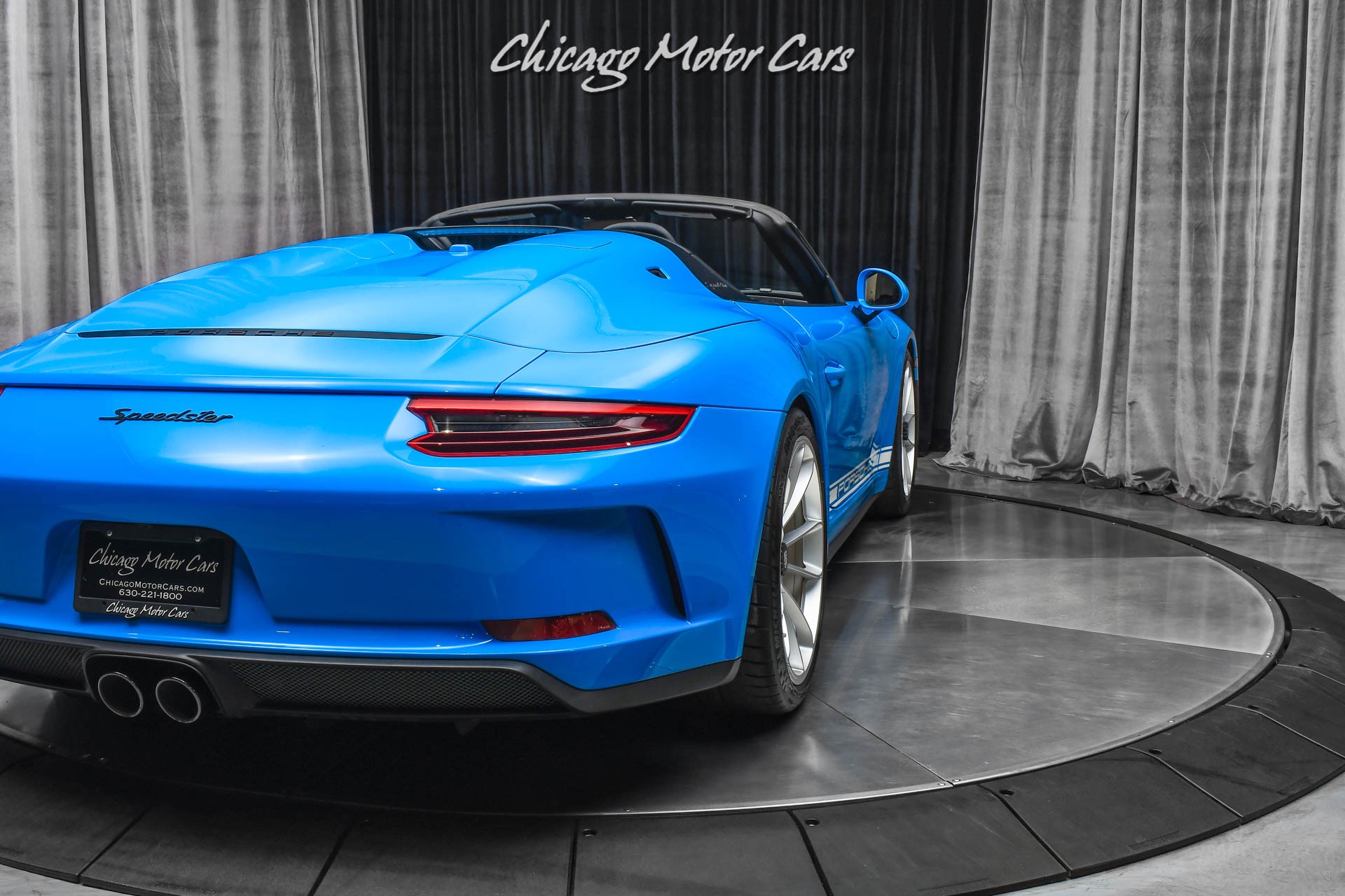 Used 2019 Porsche 911 Speedster RARE PTS Mexico Blue! Front Lift