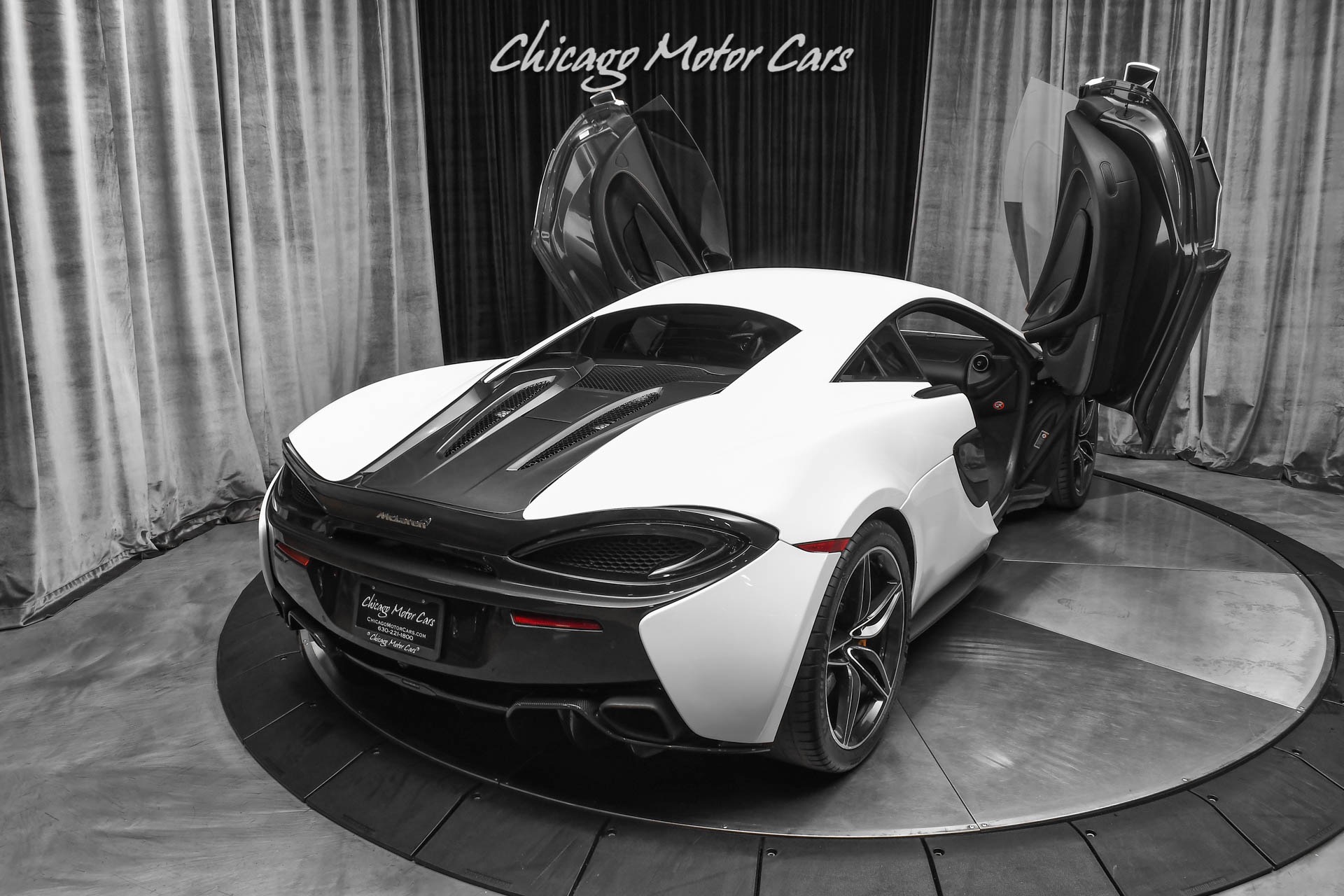 Used-2016-McLaren-570S-Carbon-Fiber-Front-Lift-B-W-Premium-Sound-System-Full-Front-PPF